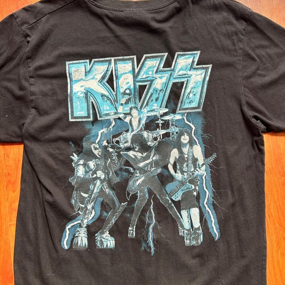 KISS vtg 00s y2k band tour tee shirt